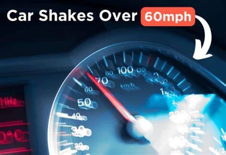 At 60 mph car shakes?