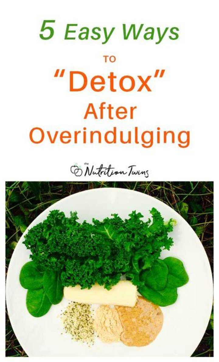 How to detox after overindulging?