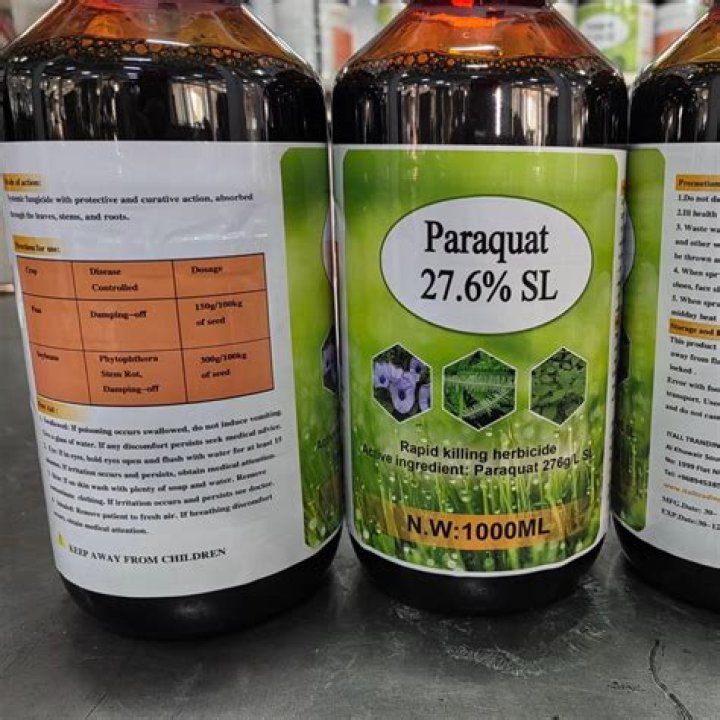 When was paraquat developed?