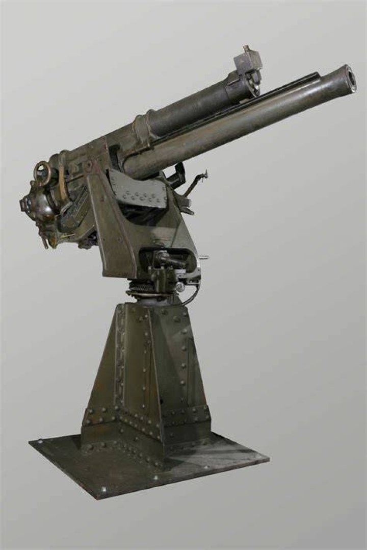 When was the first anti aircraft gun invented?