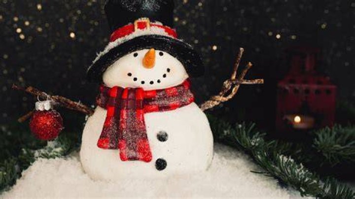Why snowman on christmas?