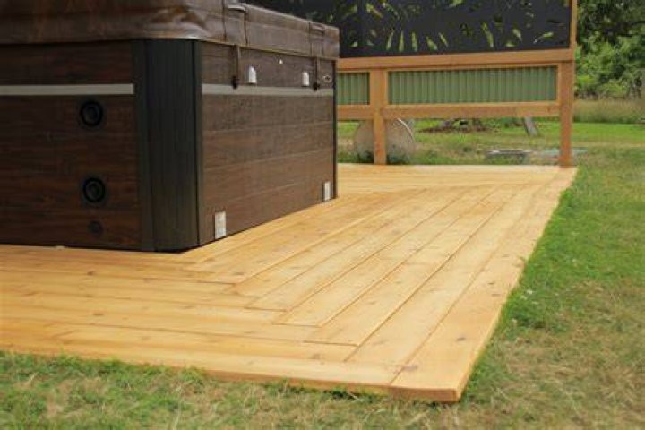 Will a floating deck support a hot tub?
